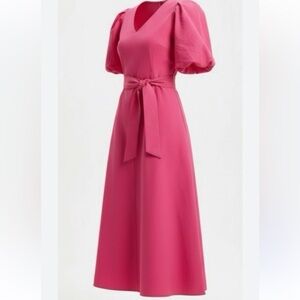 Calvin Klein Vibrant Pink Maxi Dress